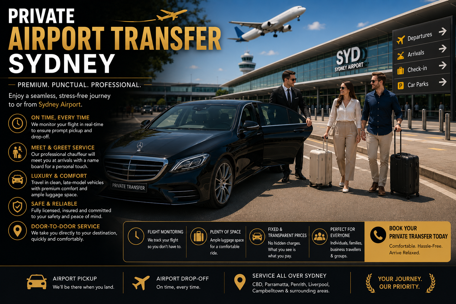 Private Airport Transfer Sydney