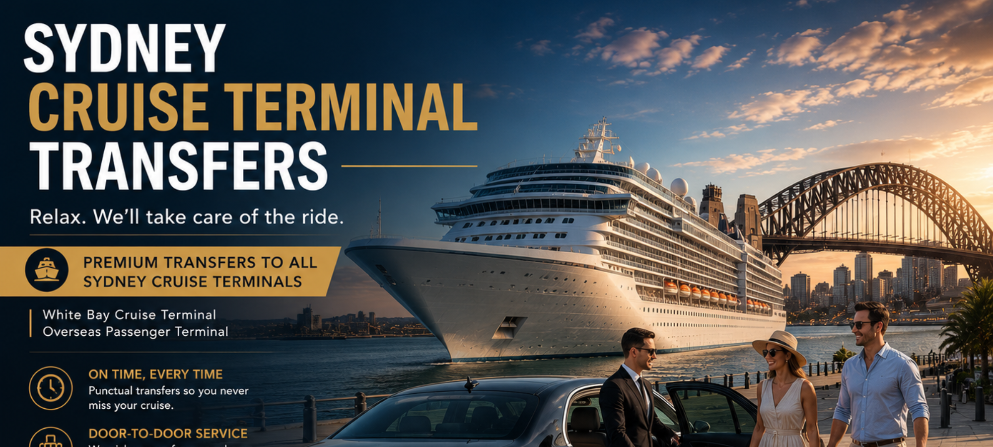 Sydney Cruise Terminal Transfers