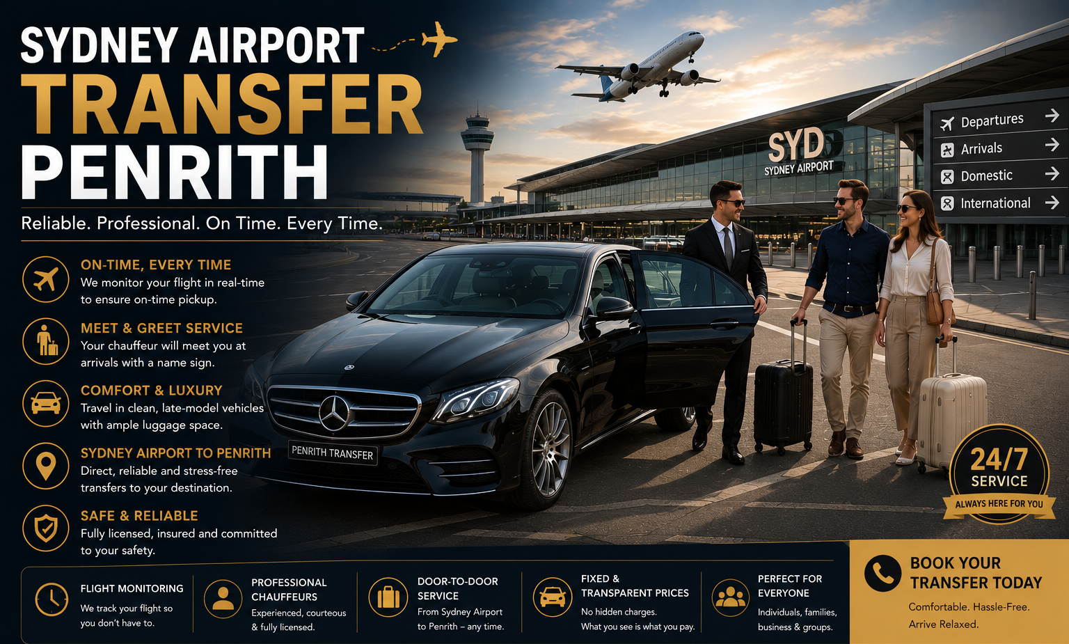 Sydney Airport Transfer Penrith