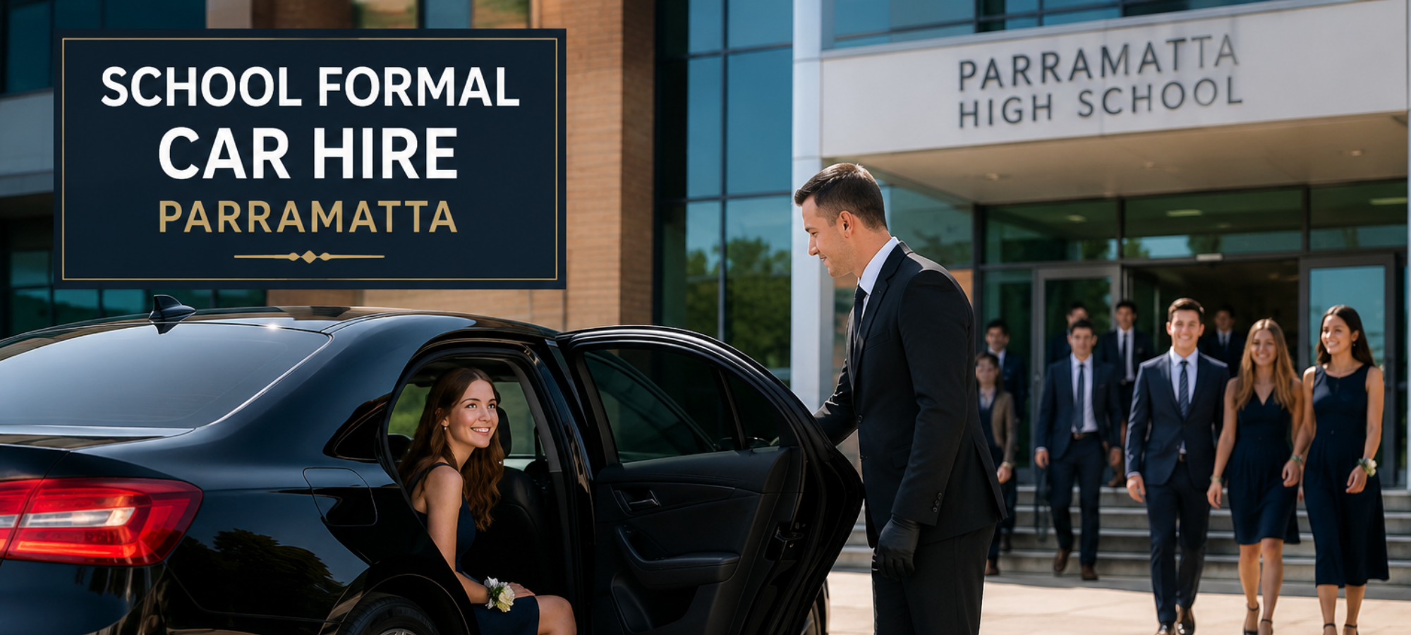 School Formal Car Hire Parramatta