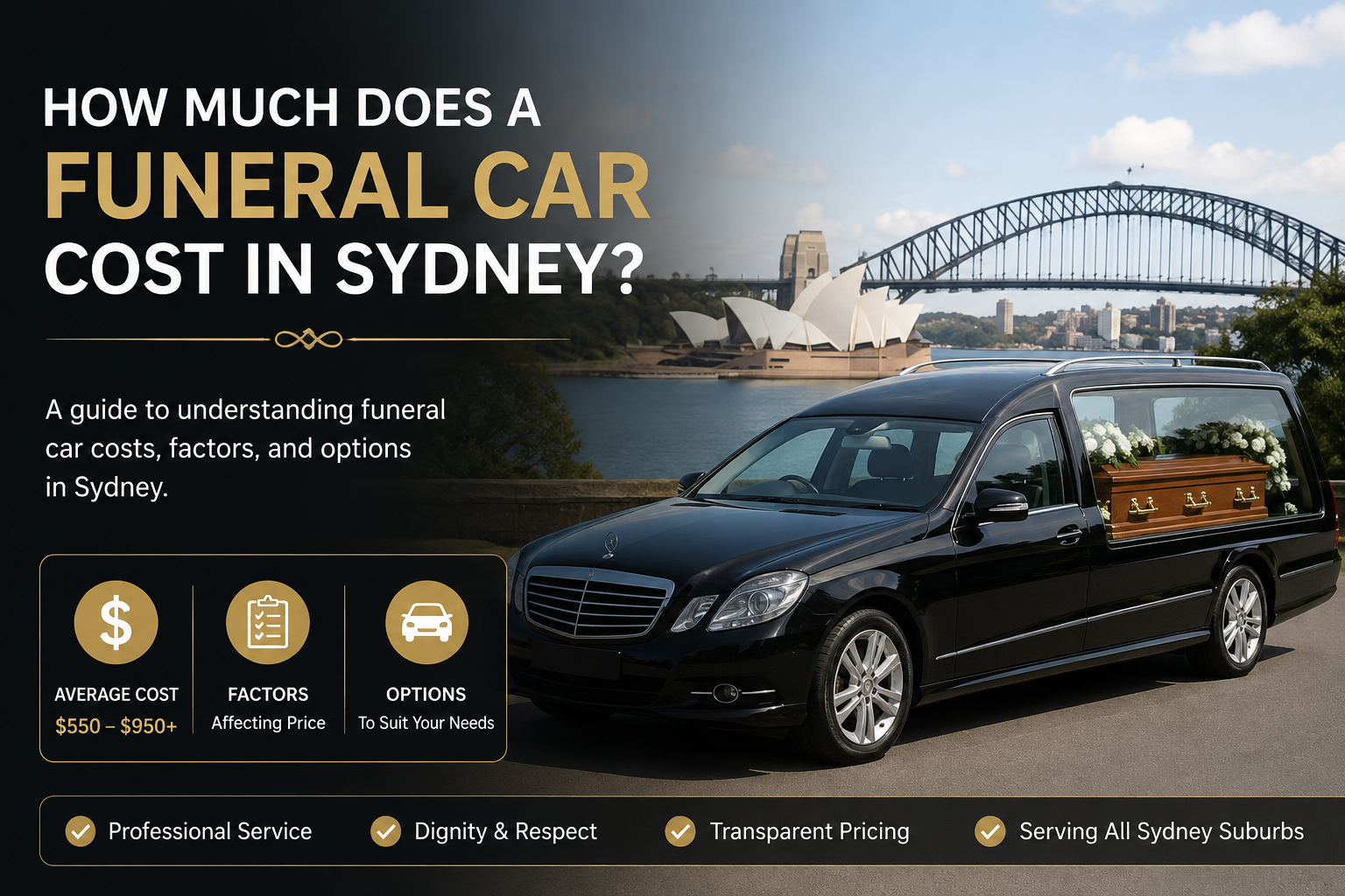How Much Does a Funeral Car Cost in Sydney