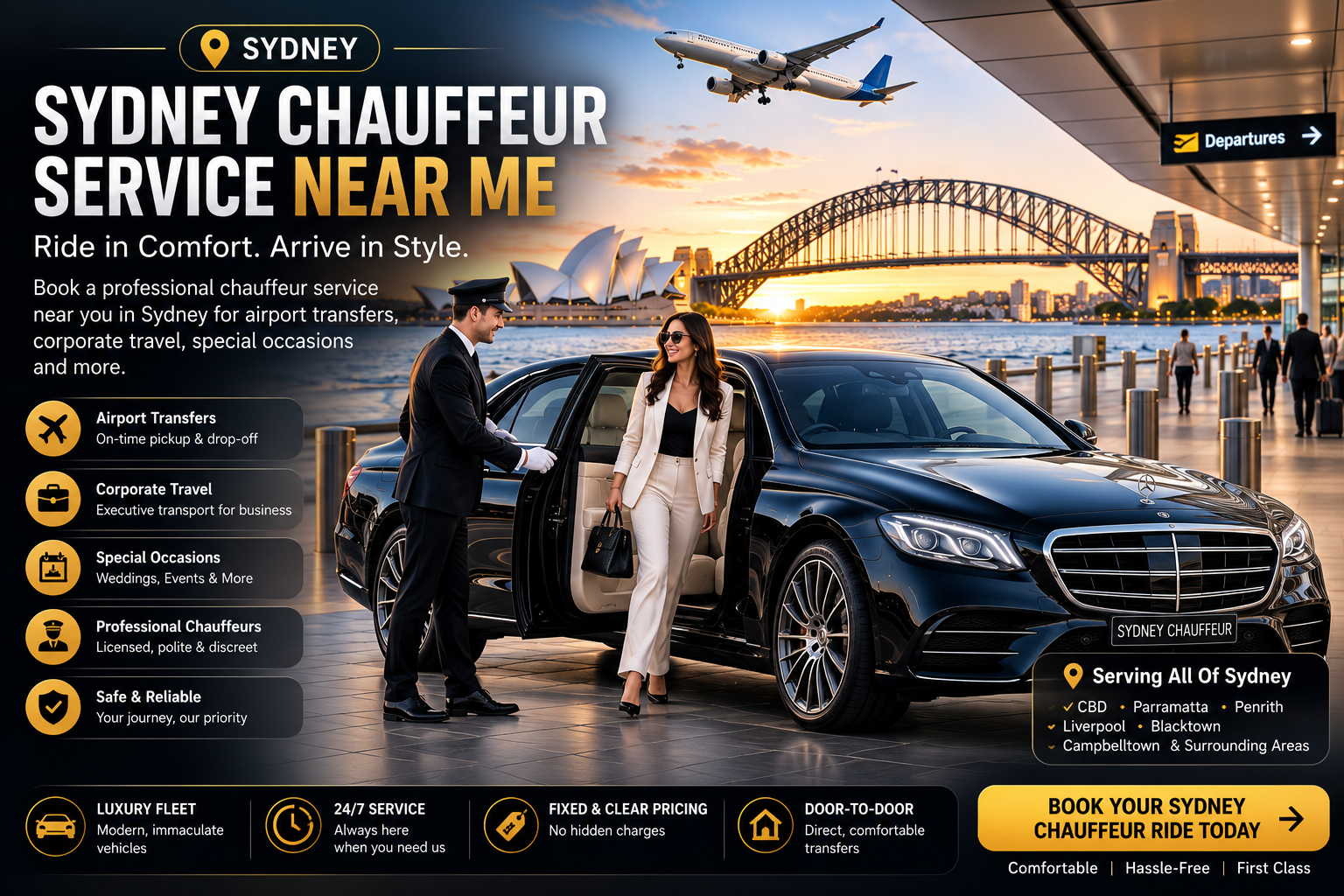 Sydney chauffeur service near me