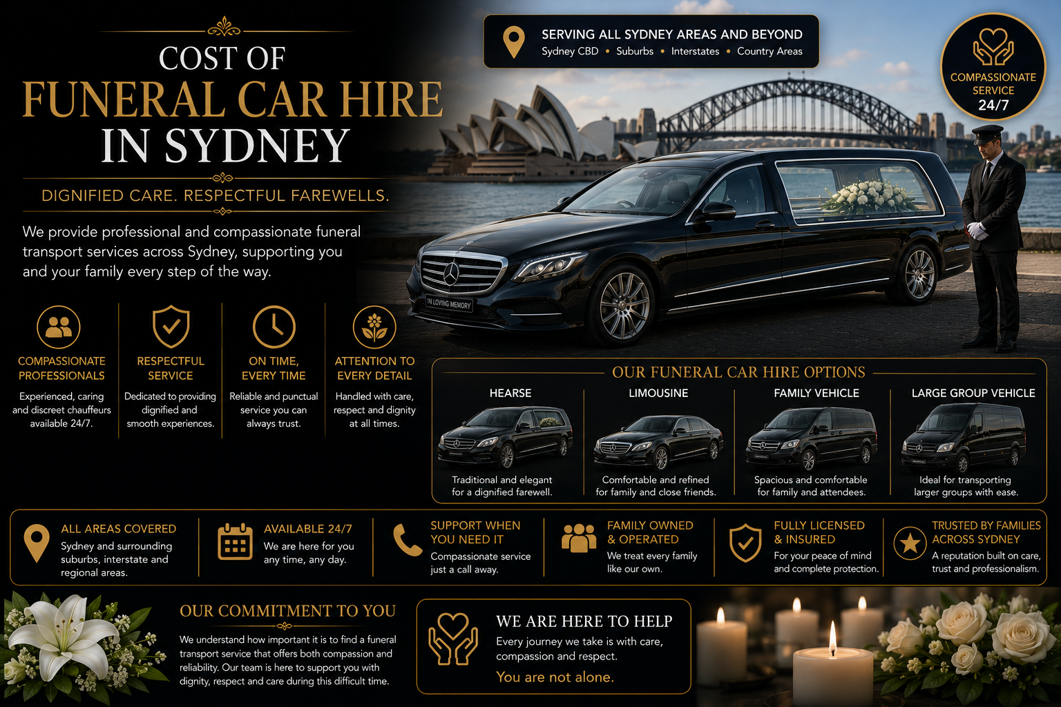 Funeral Car Hire Sydney Cost